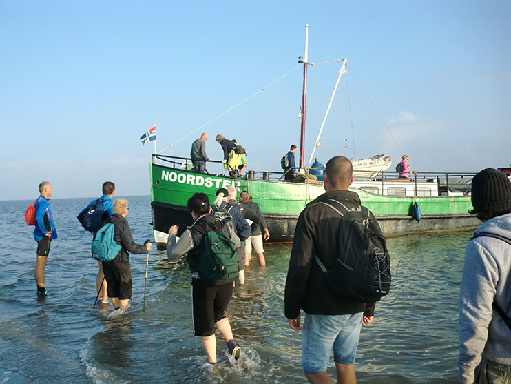 Wadlopen naar Schiermonnikoog